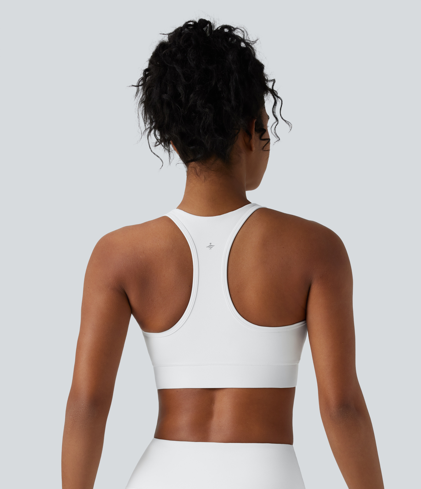 Halara UltraSculpt™ Medium Support V Neck Racerback Training Sports Bra