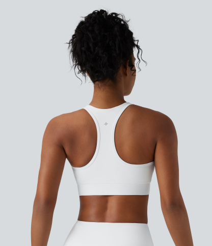 Halara UltraSculpt™ Medium Support V Neck Racerback Training Sports Bra