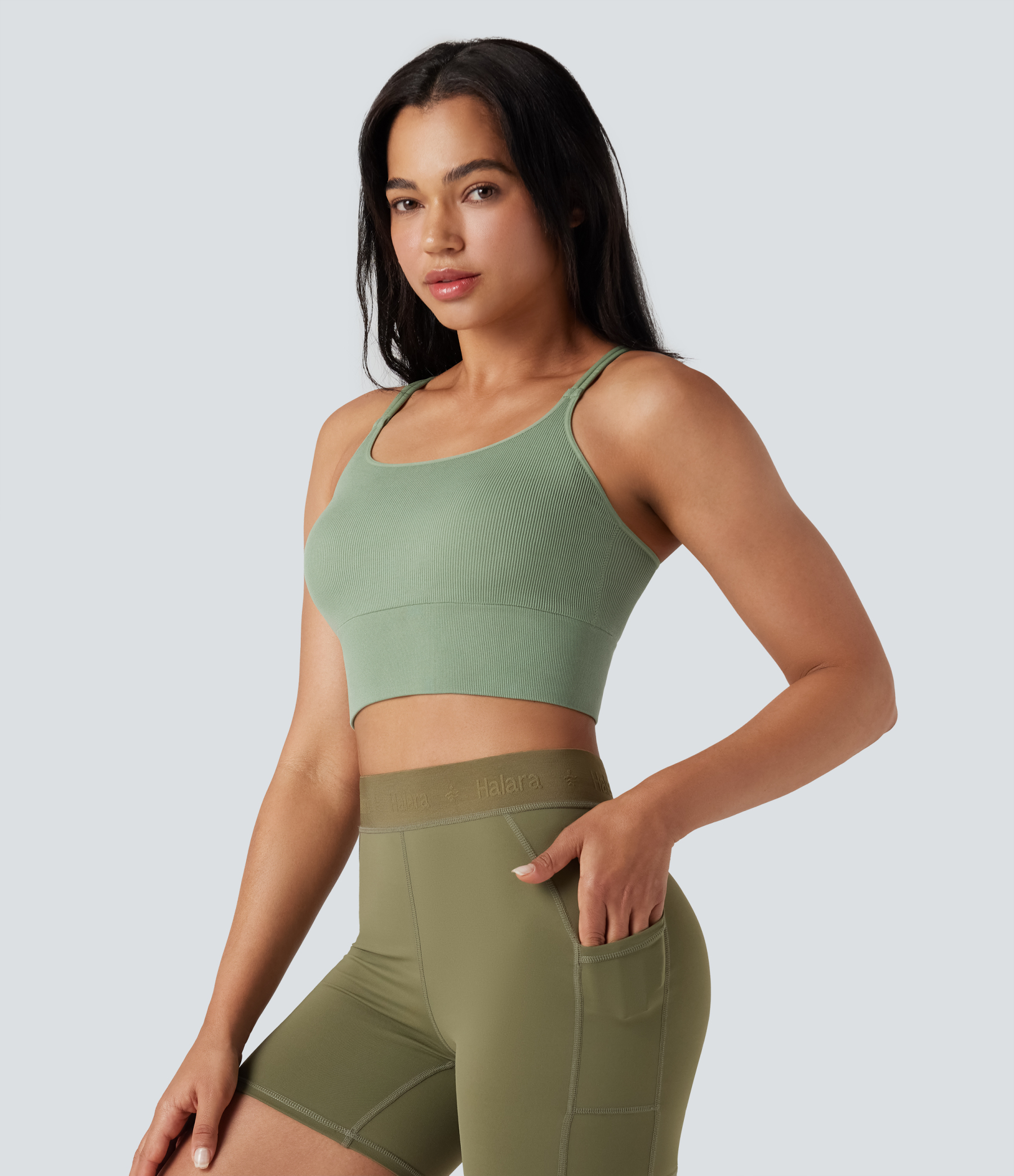 OneForm Seamless Flow Low Support Yoga Sports Bra