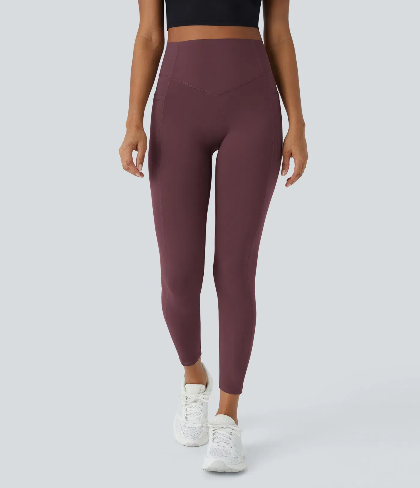 High Waisted Scrunch Butt Lifting Tummy Control Pocket Shaping Training Leggings
