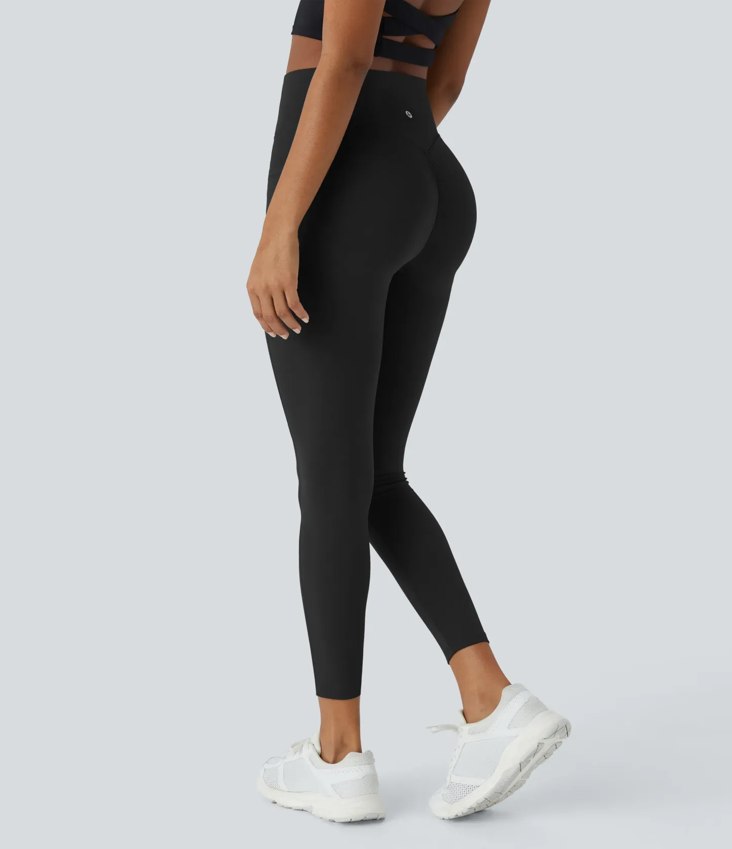 High Waisted Scrunch Butt Lifting Tummy Control Pocket Shaping Training Leggings