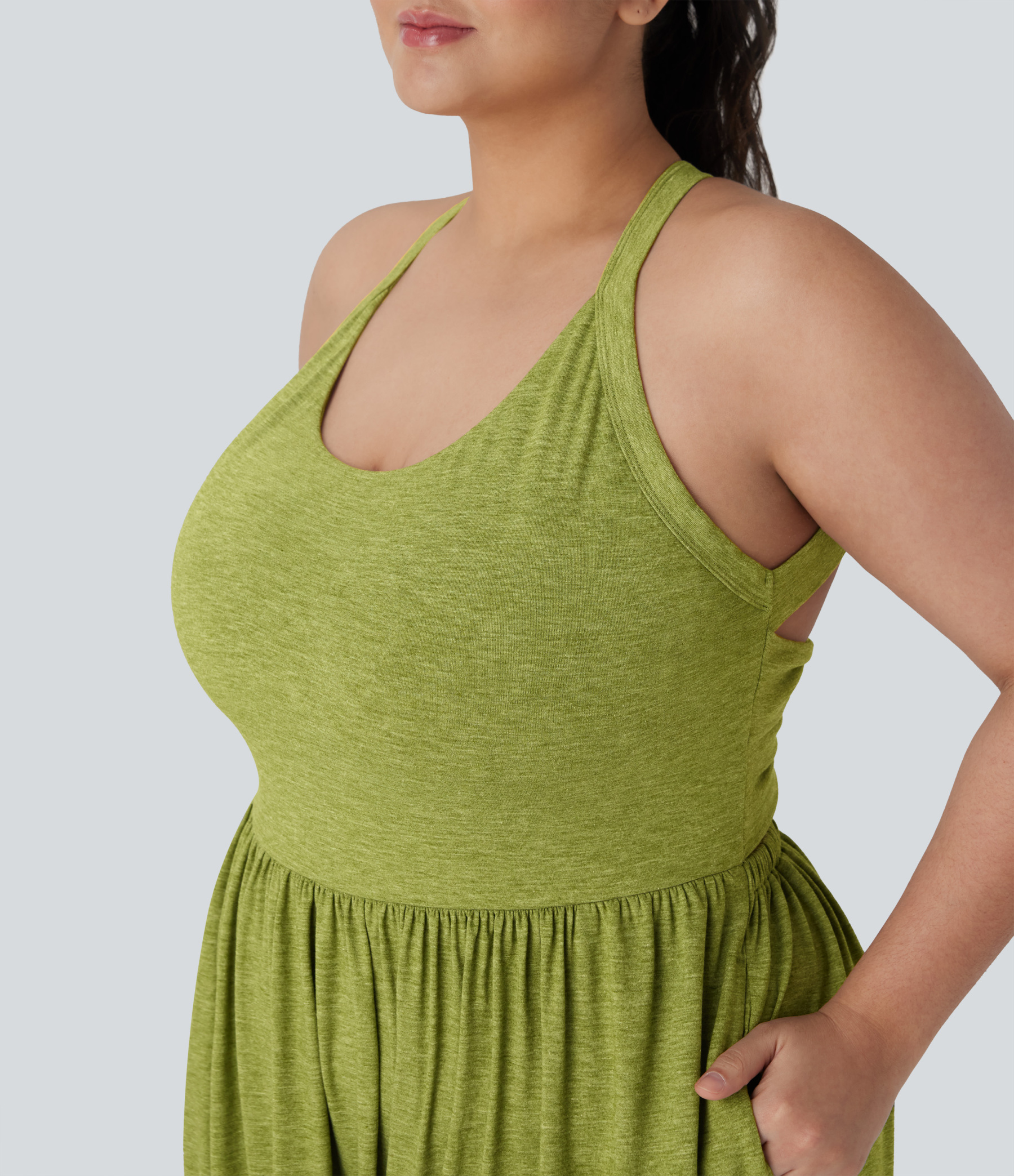 Harem Casual Plus Size Jumpsuit with Pocket-Easy Peezy Edition