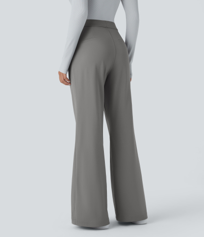 DayStretch High Waisted Pocket Work Flare Pants