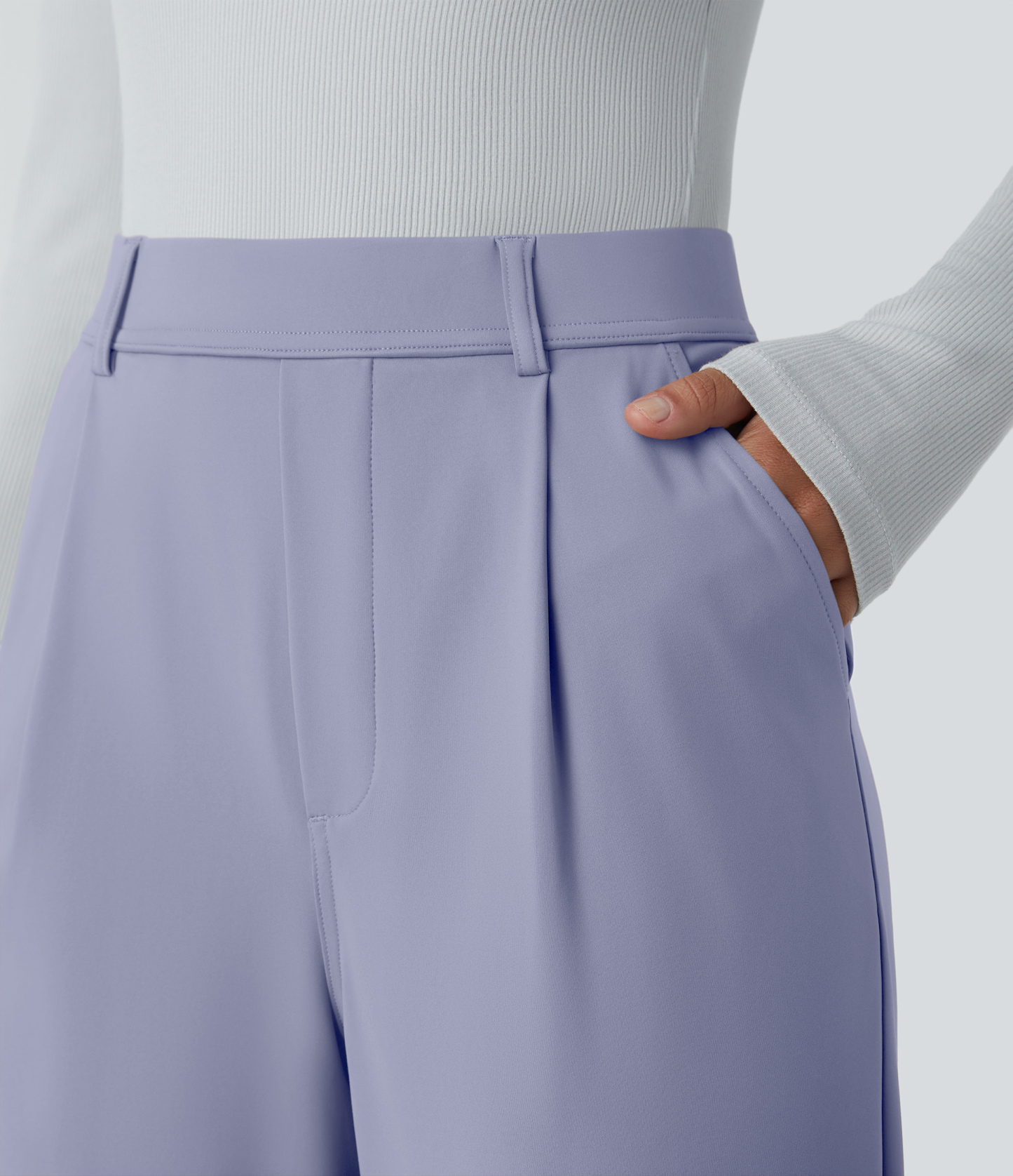 DayStretch High Waisted Pocket Work Flare Pants