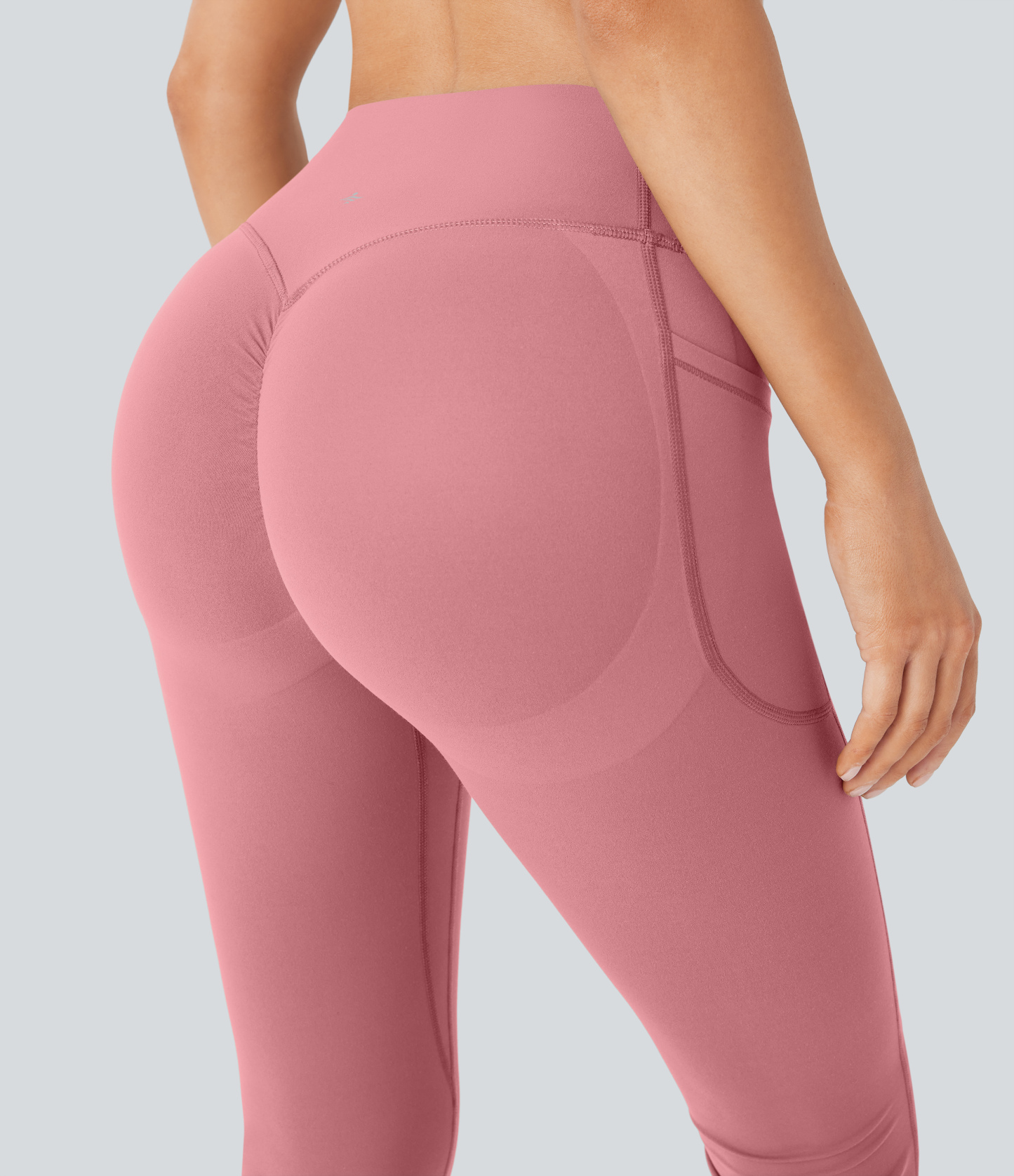 High Waisted Scrunch Butt Lifting Tummy Control Pocket Shaping Yoga Bootcut Leggings