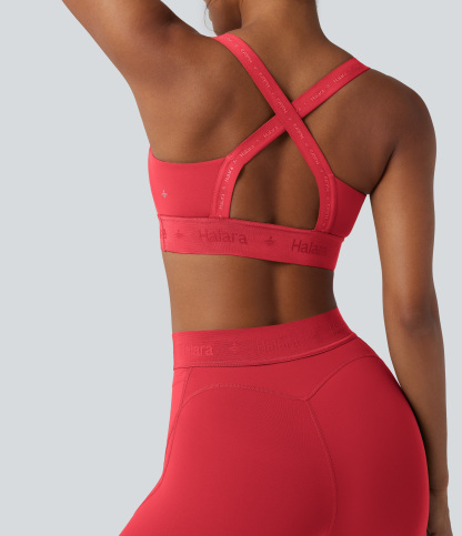 Medium Support Quick Dry Running Sports Bra