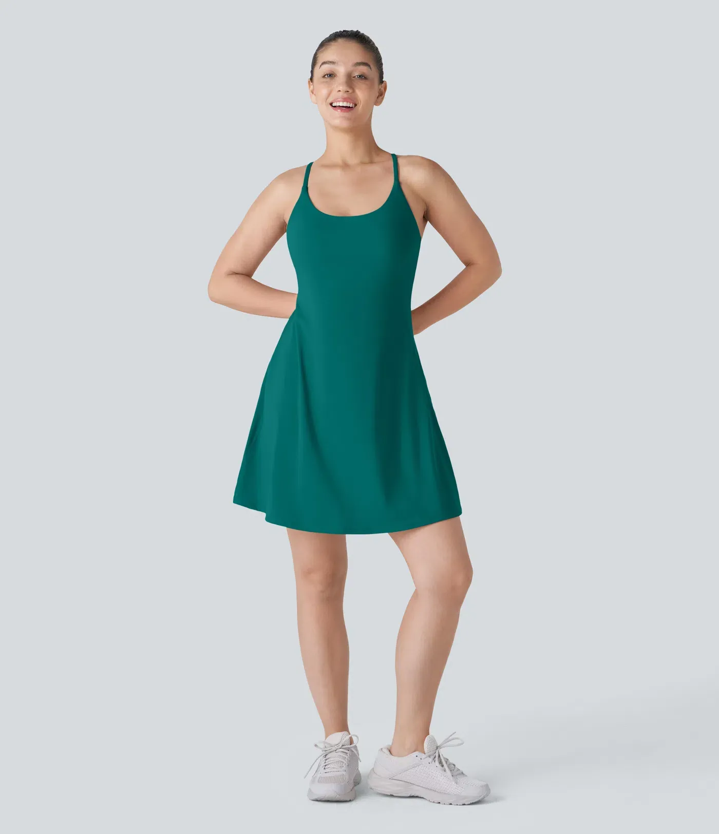 Backless Extended Plush Sports Dress-easy To Wear And Take Off Version