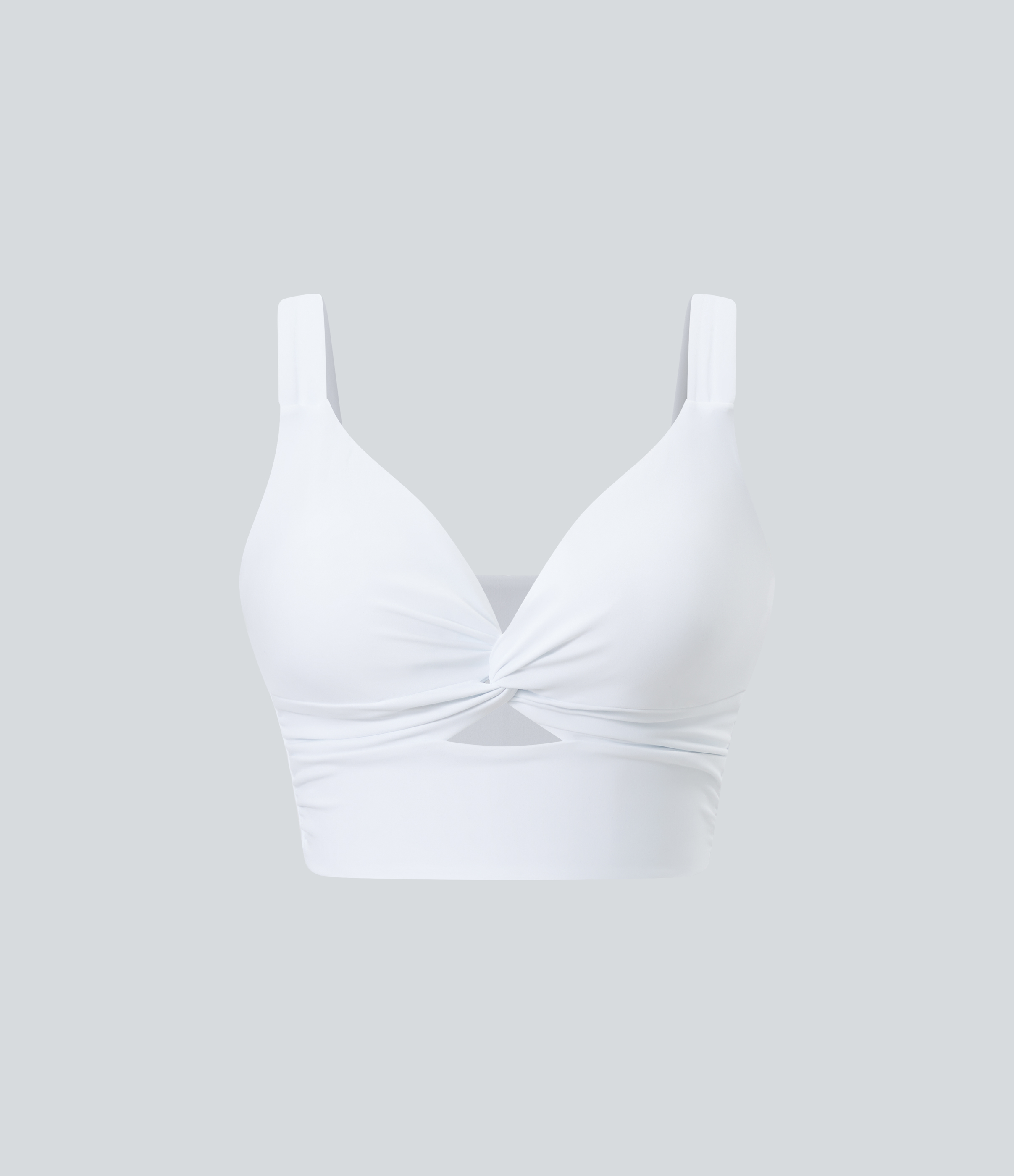 SoftlyZero™ Airy Low Support Cut Out Cool Touch Yoga Sports Bra D-F Cups-UPF50+