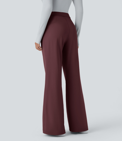 DayStretch High Waisted Pocket Work Flare Pants