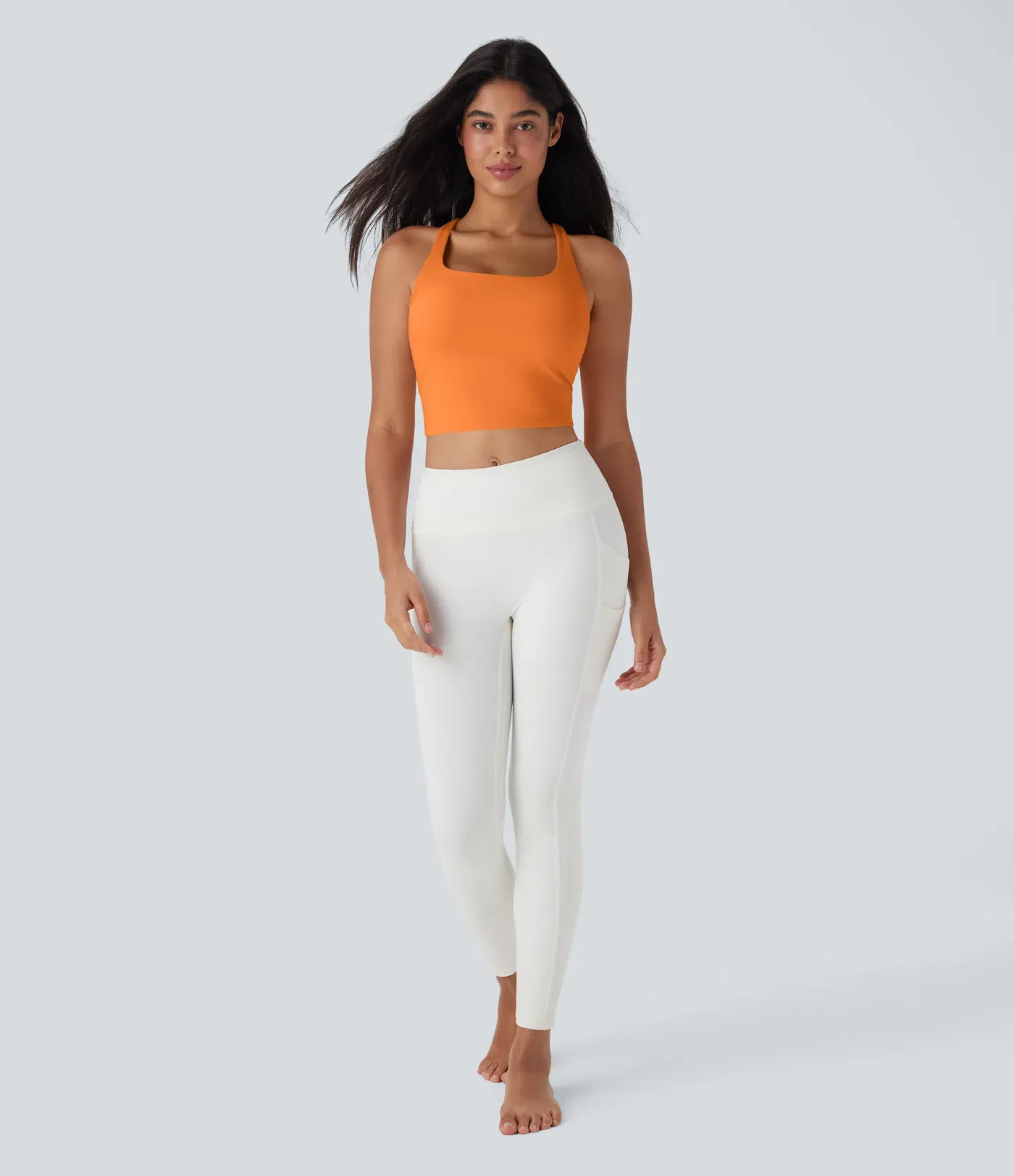 Navel Yoga Vest D-F Cup