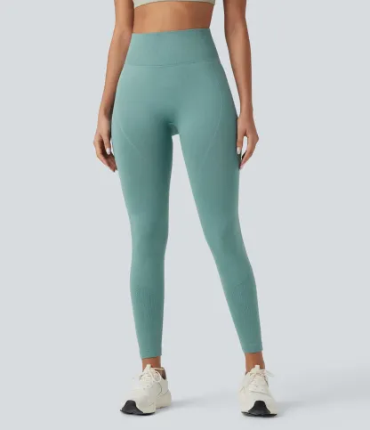OneForm Seamless Flow High Waisted Tummy Control Butt Lifting Yoga Leggings