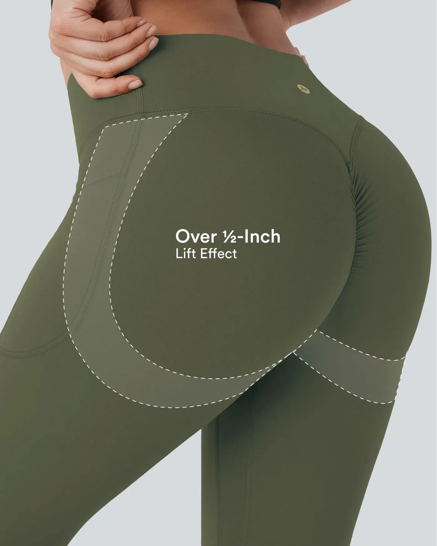 High Waisted Scrunch Butt Lifting Tummy Control Pocket Shaping Yoga Bootcut Leggings