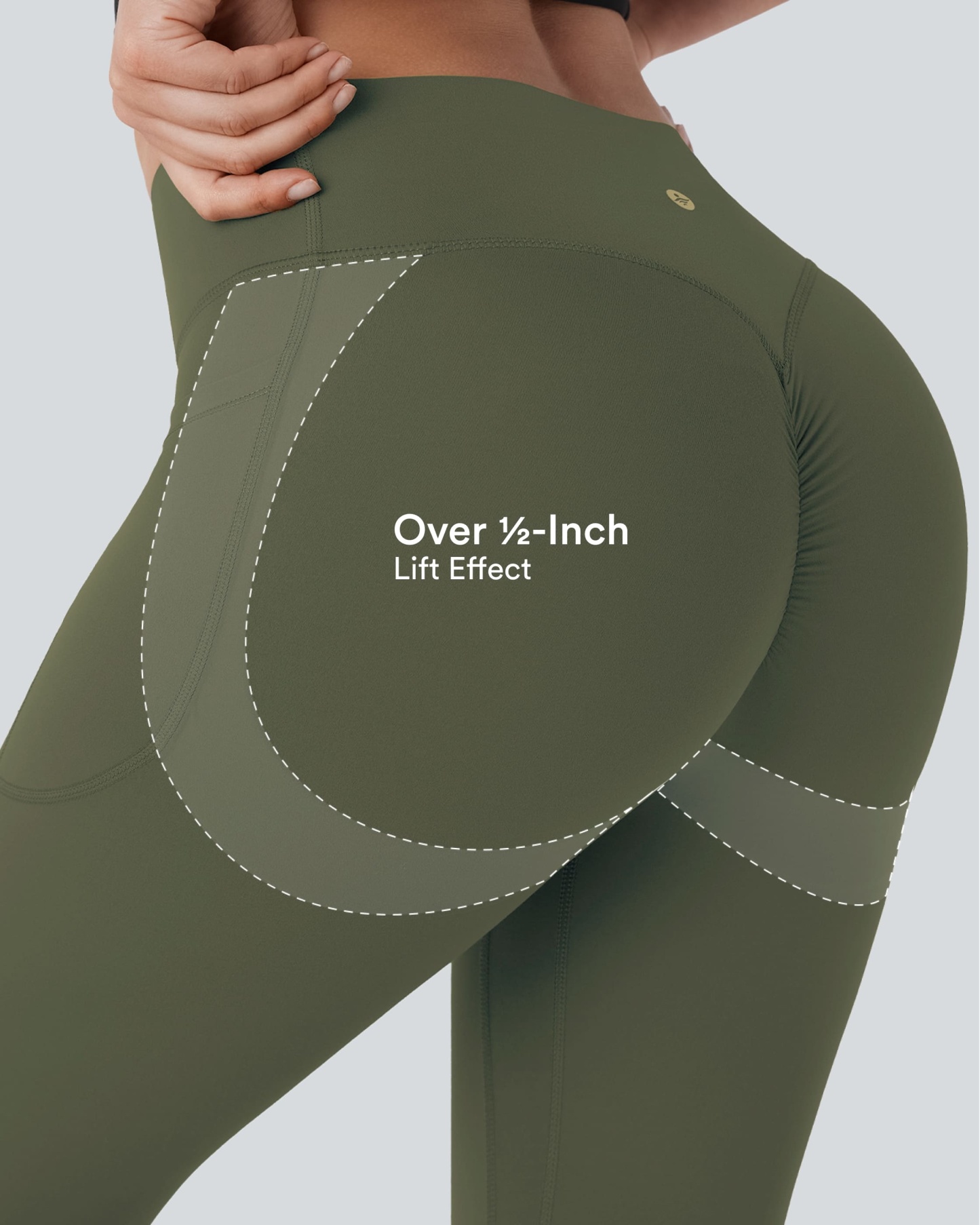 High Waisted Scrunch Butt Lifting Tummy Control Pocket Shaping Yoga Bootcut Leggings