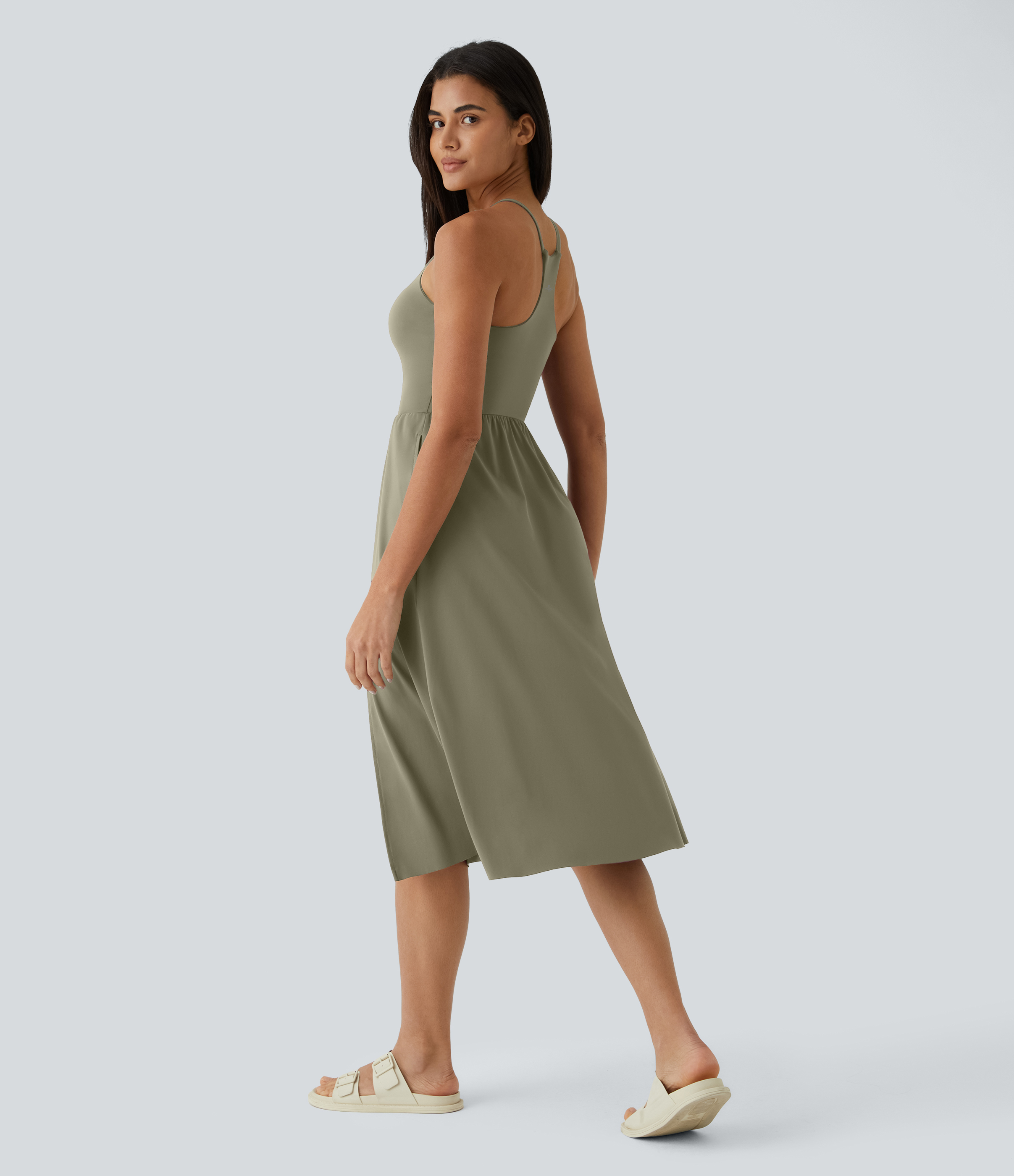 Everyday Midi Chill Dress-La Land