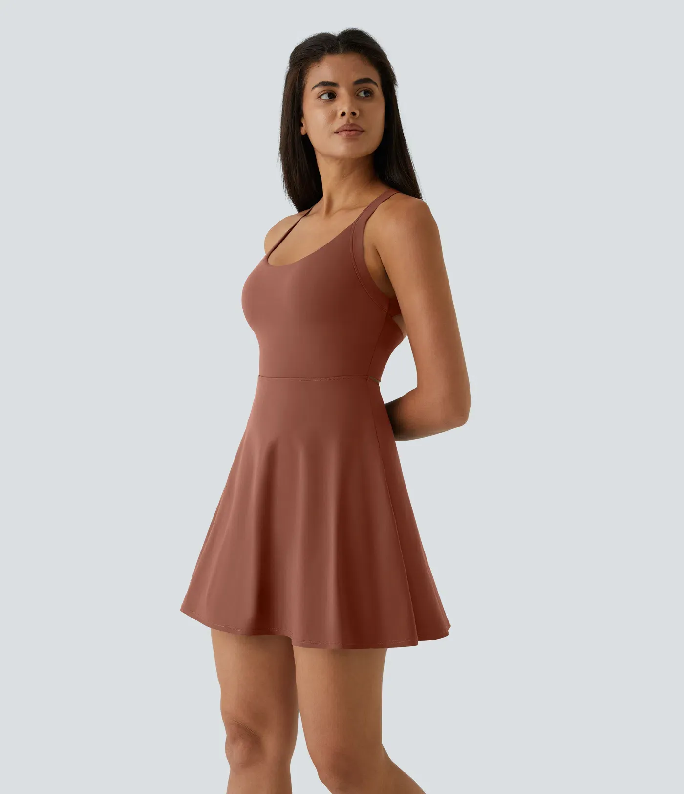 Lightweight Backless Kink Horn Low Support Dance Sports Dress-extended-easy To Put On And Take Off Version Of The A- C Cup