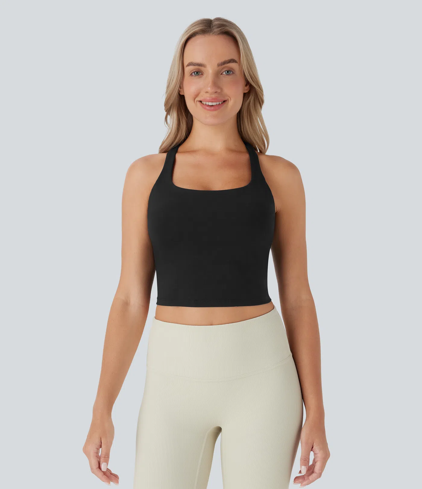 Navel Yoga Vest D-F Cup