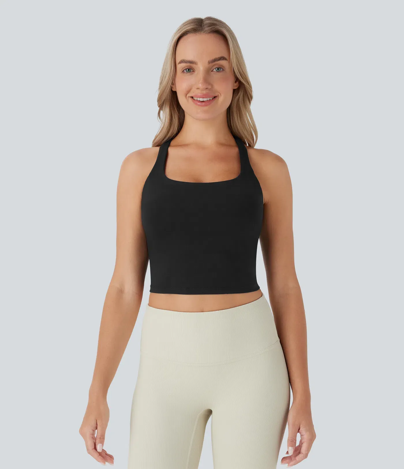 Navel Yoga Vest D-F Cup