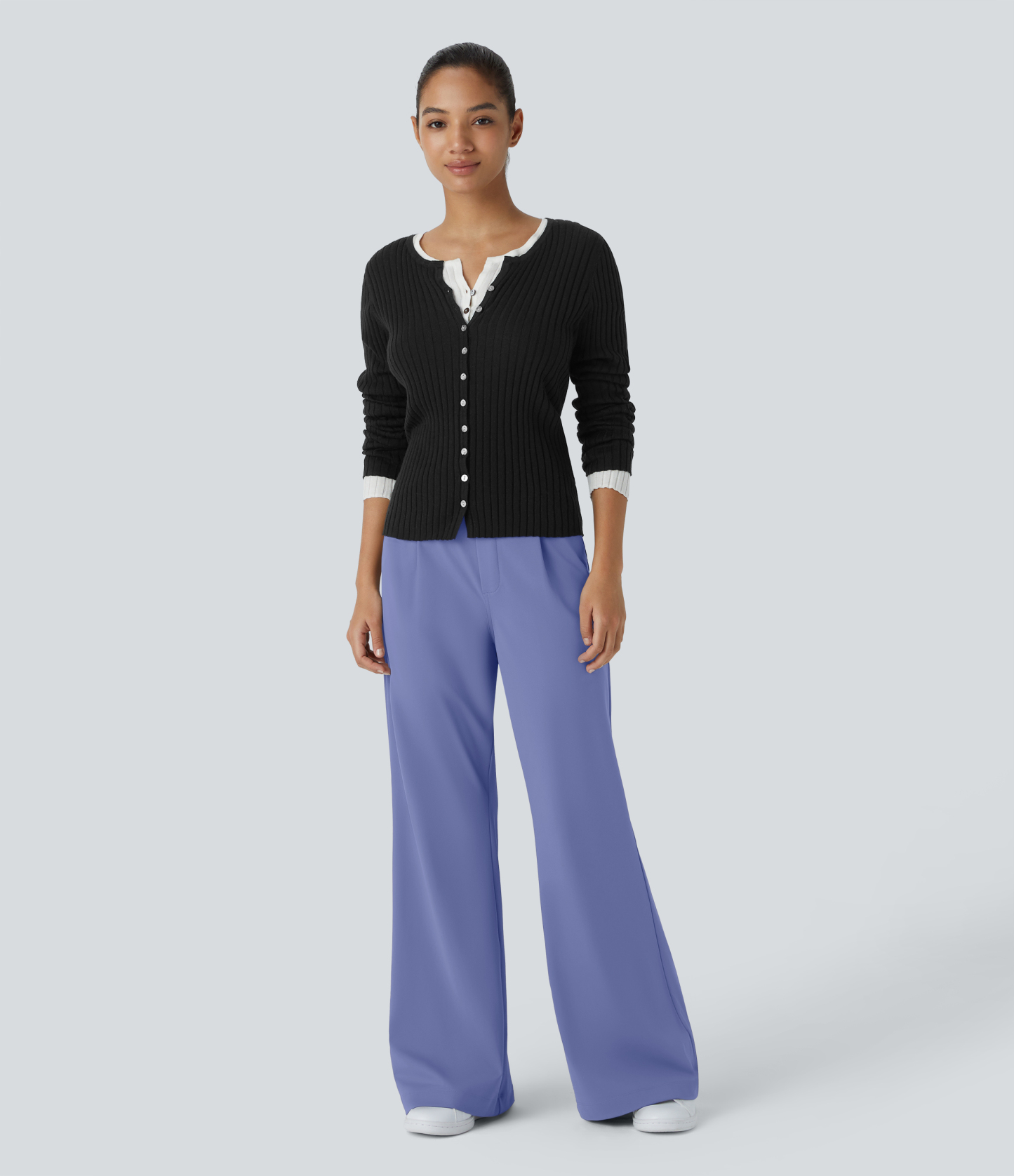 DayStretch High Waisted Pocket Work Flare Pants