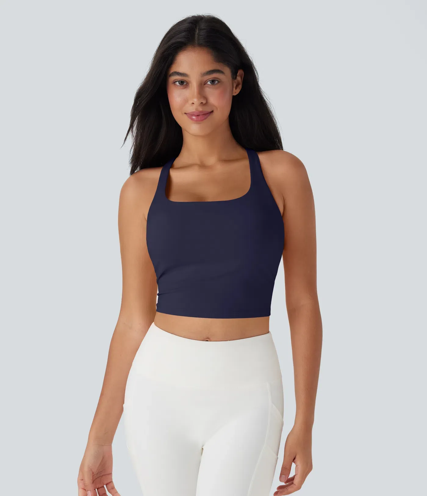 Navel Yoga Vest D-F Cup