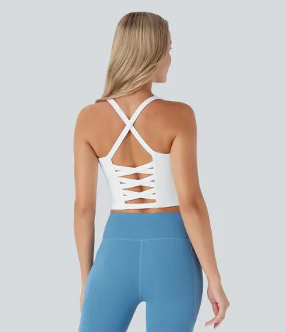Navel Yoga Vest D-F Cup