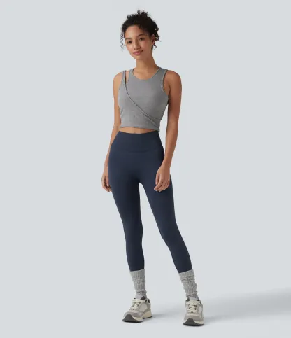 OneForm Seamless Flow High Waisted Tummy Control Butt Lifting Yoga Leggings