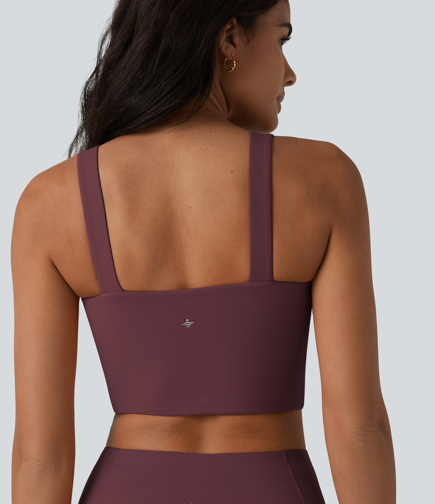 Low Support Push-Up Yoga Sports Bra D-F Cups