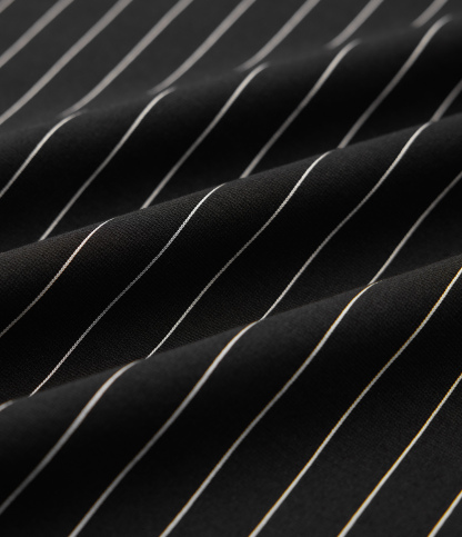 Boat Neck Sleeveless Tie Side Cool Touch Stripe Work Jumpsuit with Pockets-Easy Peezy Edition