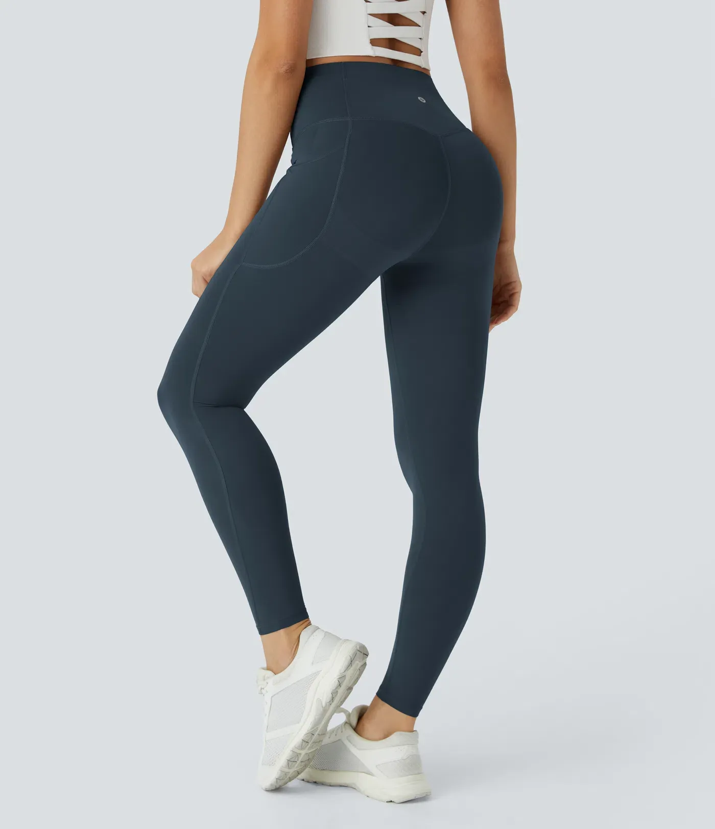 High Waisted Butt Lifting Tummy Control Pocket Shaping Workout Leggings