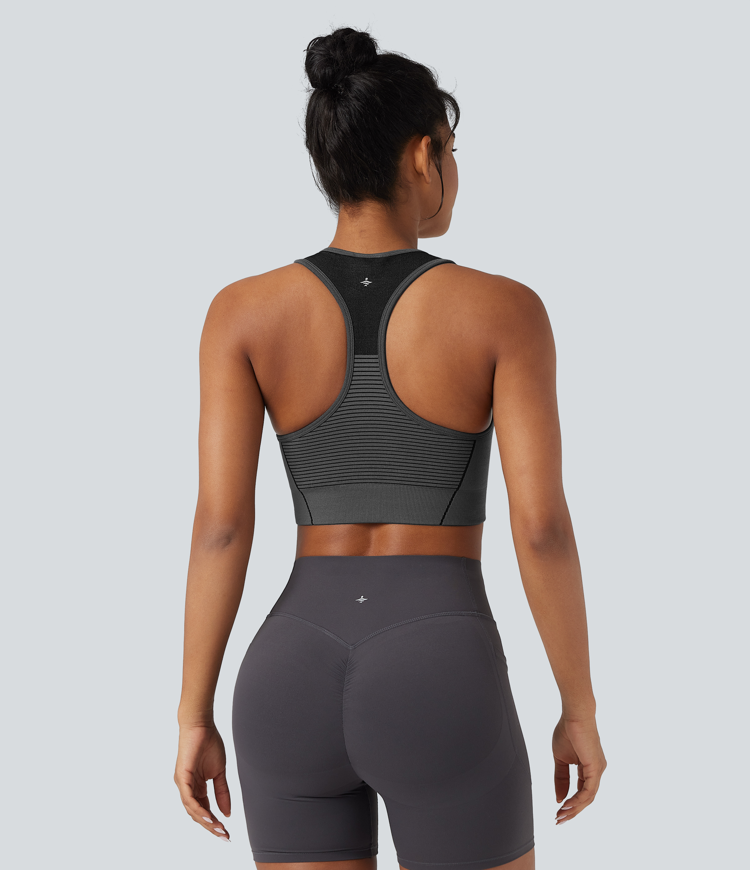 OneForm Seamless Flow Low Support Racerback Yoga Sports Bra