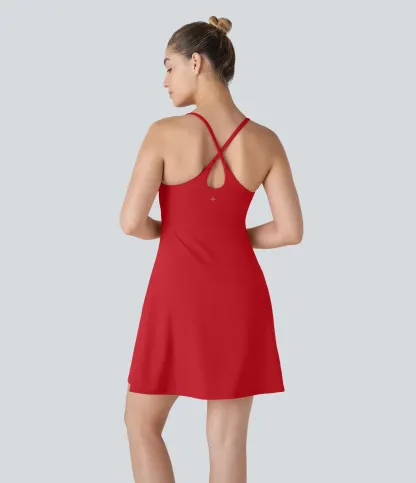 Backless Extended Plush Sports Dress-easy To Wear And Take Off Version