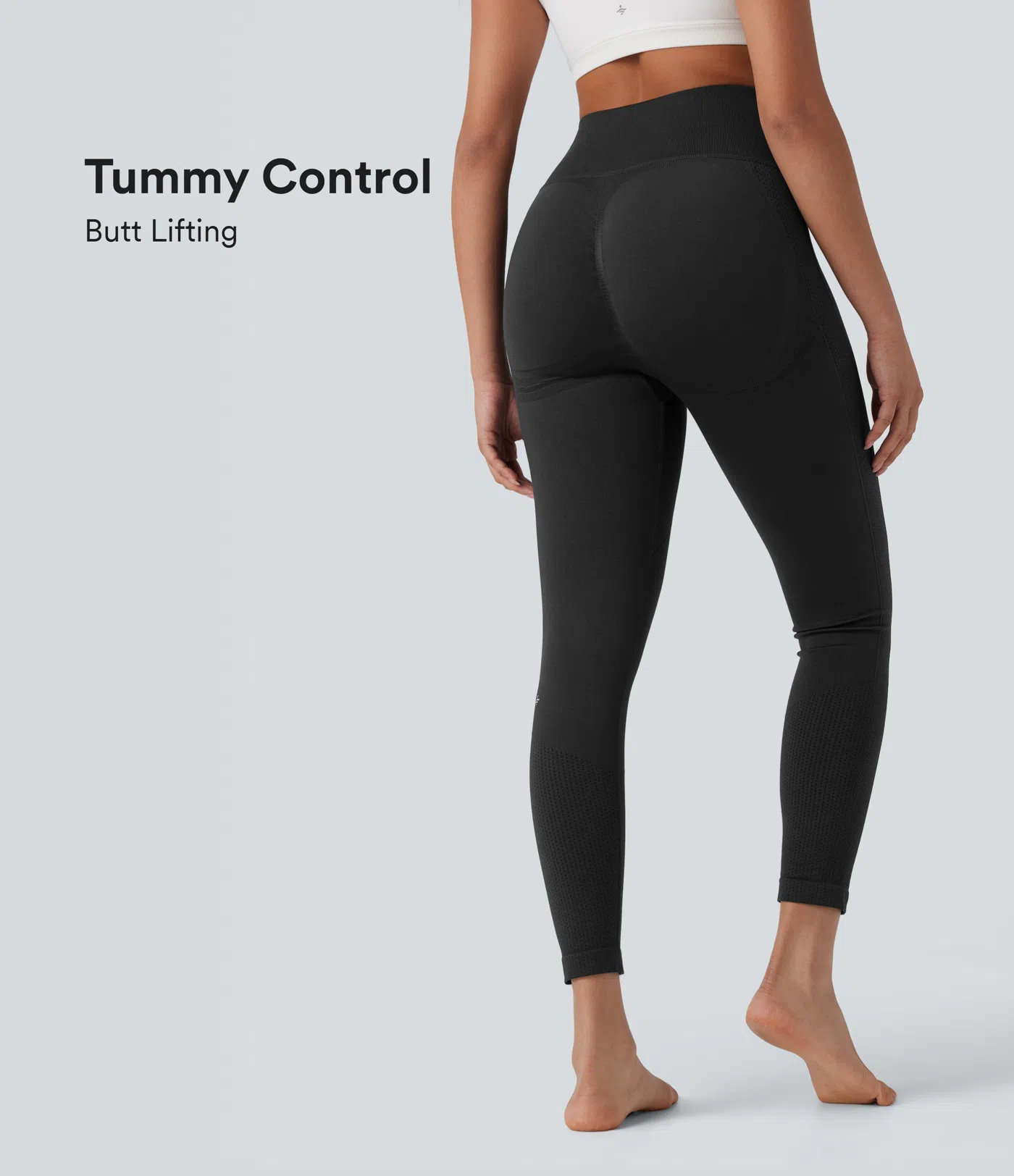 OneForm Seamless Flow High Waisted Tummy Control Butt Lifting Yoga Leggings