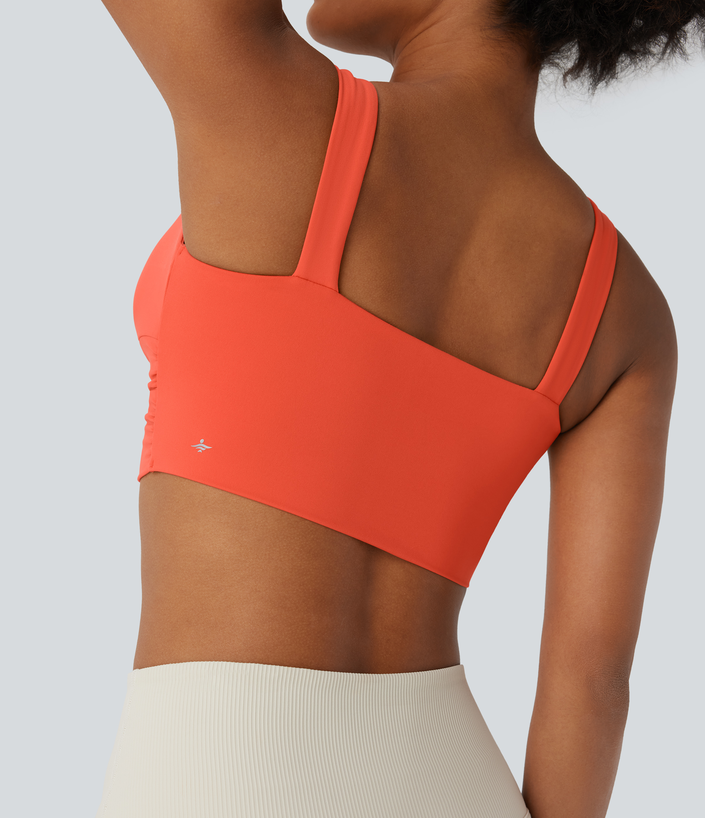 SoftlyZero™ Airy Low Support Cut Out Cool Touch Yoga Sports Bra D-F Cups-UPF50+