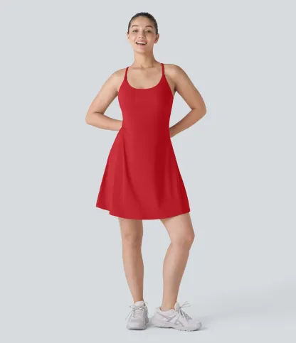 Backless Extended Plush Sports Dress-easy To Wear And Take Off Version