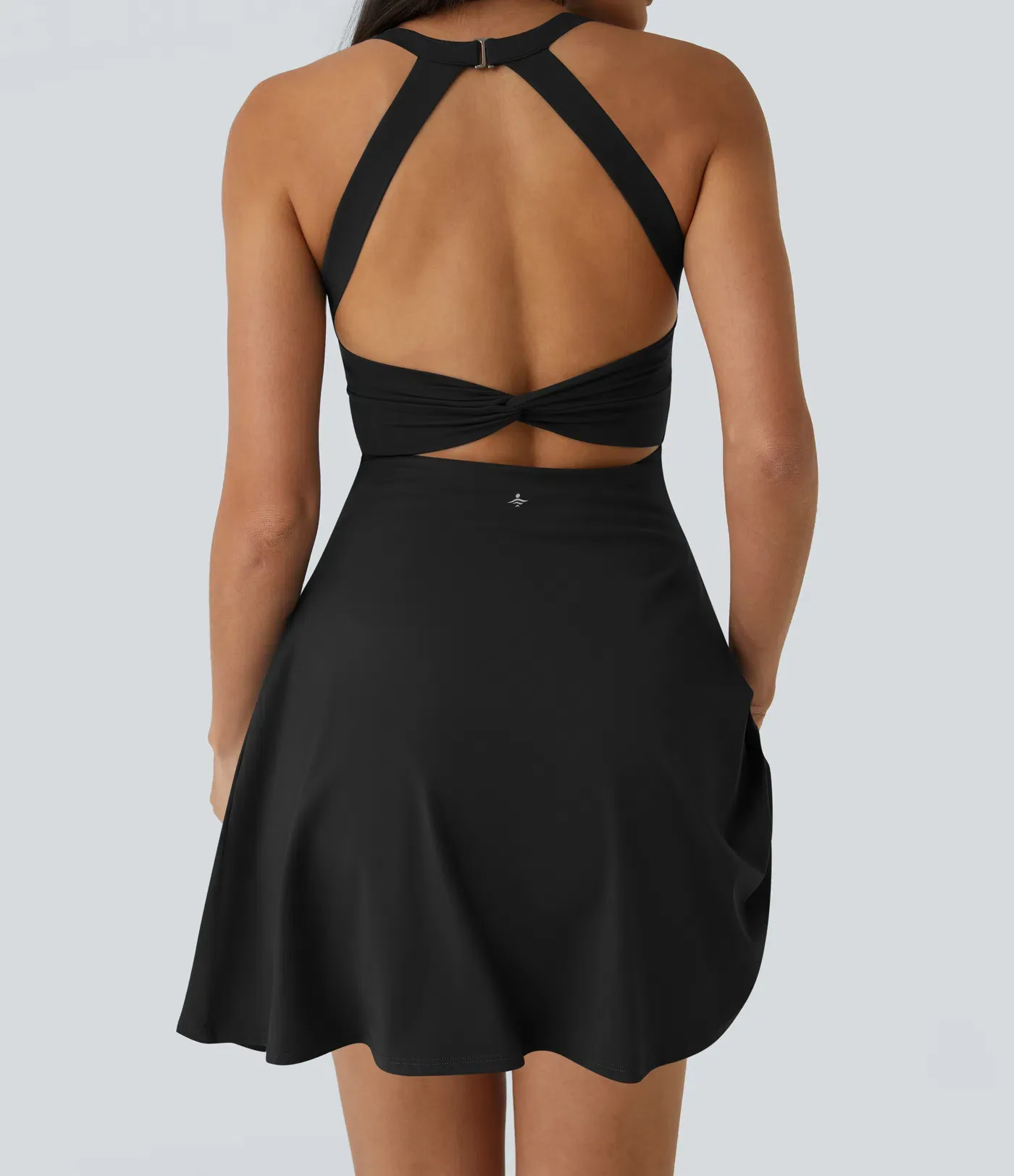 Lightweight Backless Kink Horn Low Support Dance Sports Dress-extended-easy To Put On And Take Off Version Of The A- C Cup