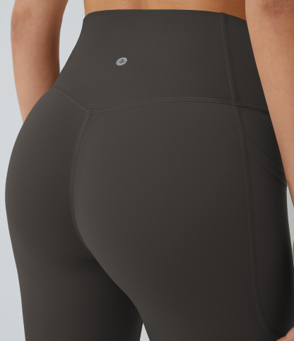High Waisted Tummy Control Pocket Shaping Training Leggings