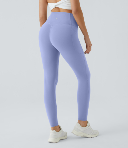 High Waisted Tummy Control Pocket Shaping Training Leggings