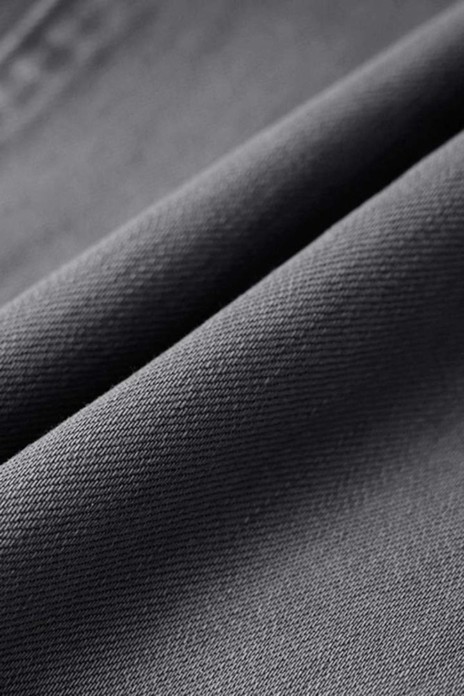 Double Button Mid Waist Straight Leg Pants