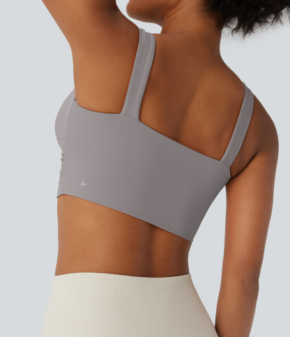 SoftlyZero™ Airy Low Support Cut Out Cool Touch Yoga Sports Bra D-F Cups-UPF50+