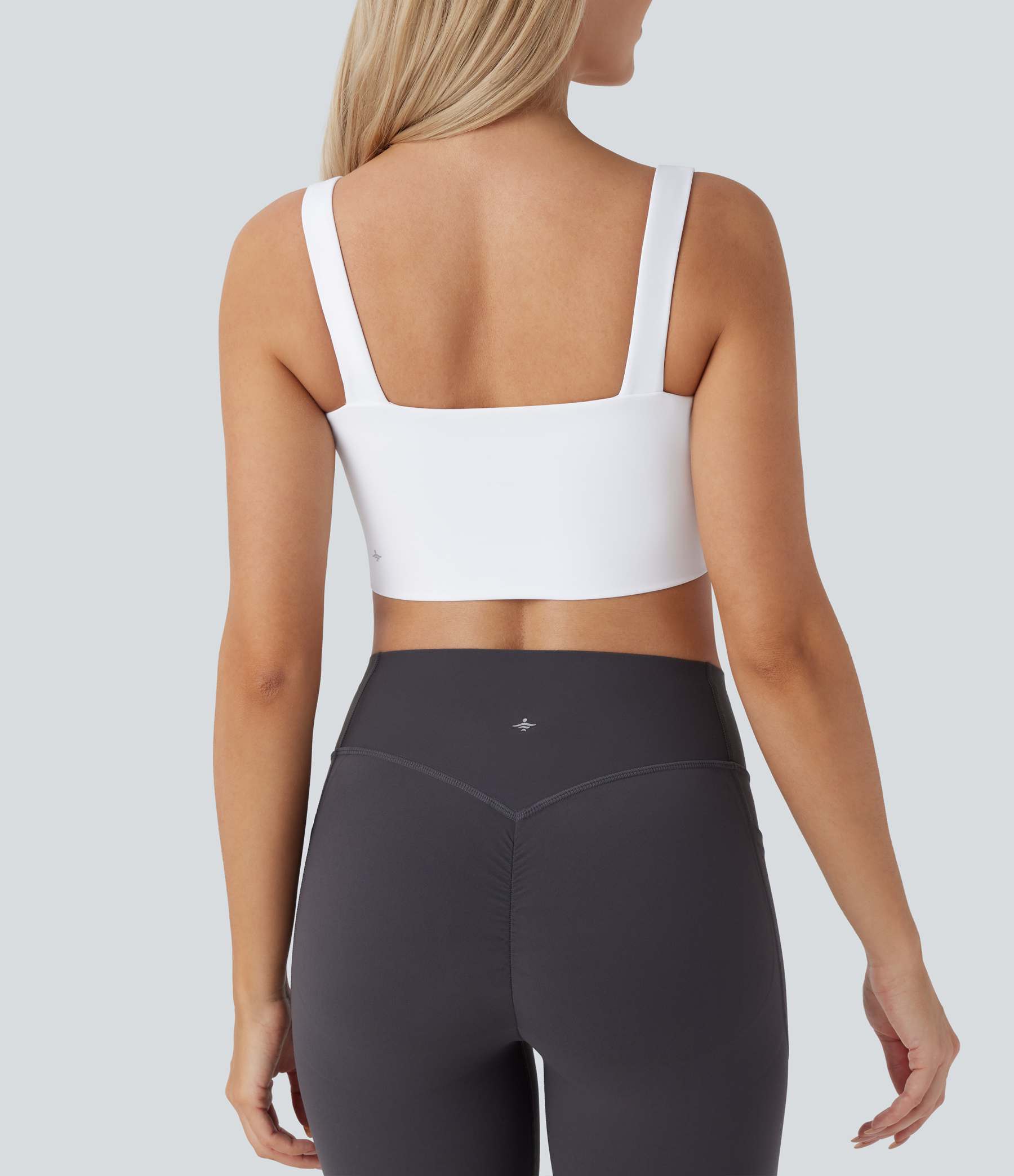 SoftlyZero™ Airy Low Support Cut Out Cool Touch Yoga Sports Bra D-F Cups-UPF50+