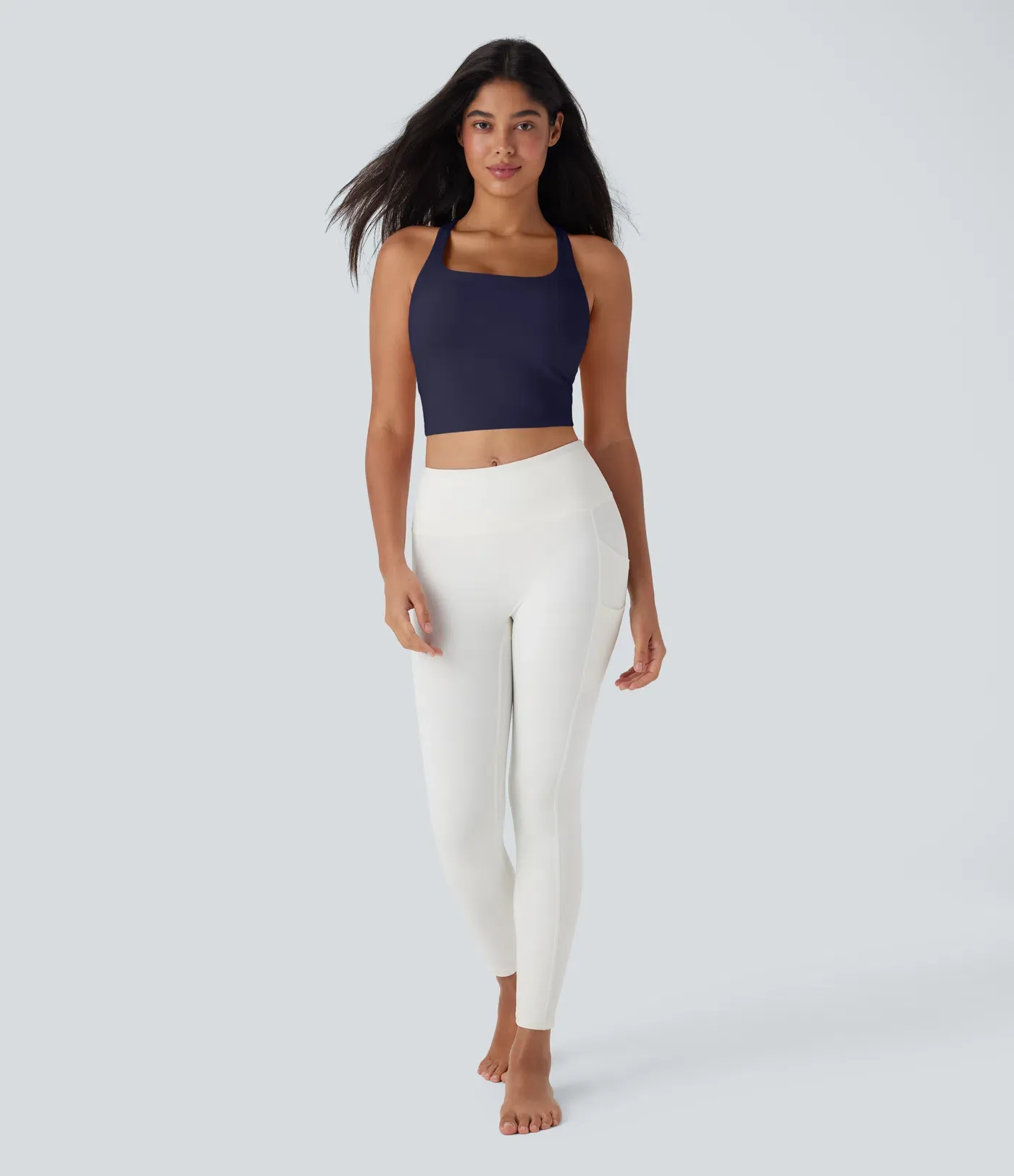 Navel Yoga Vest D-F Cup