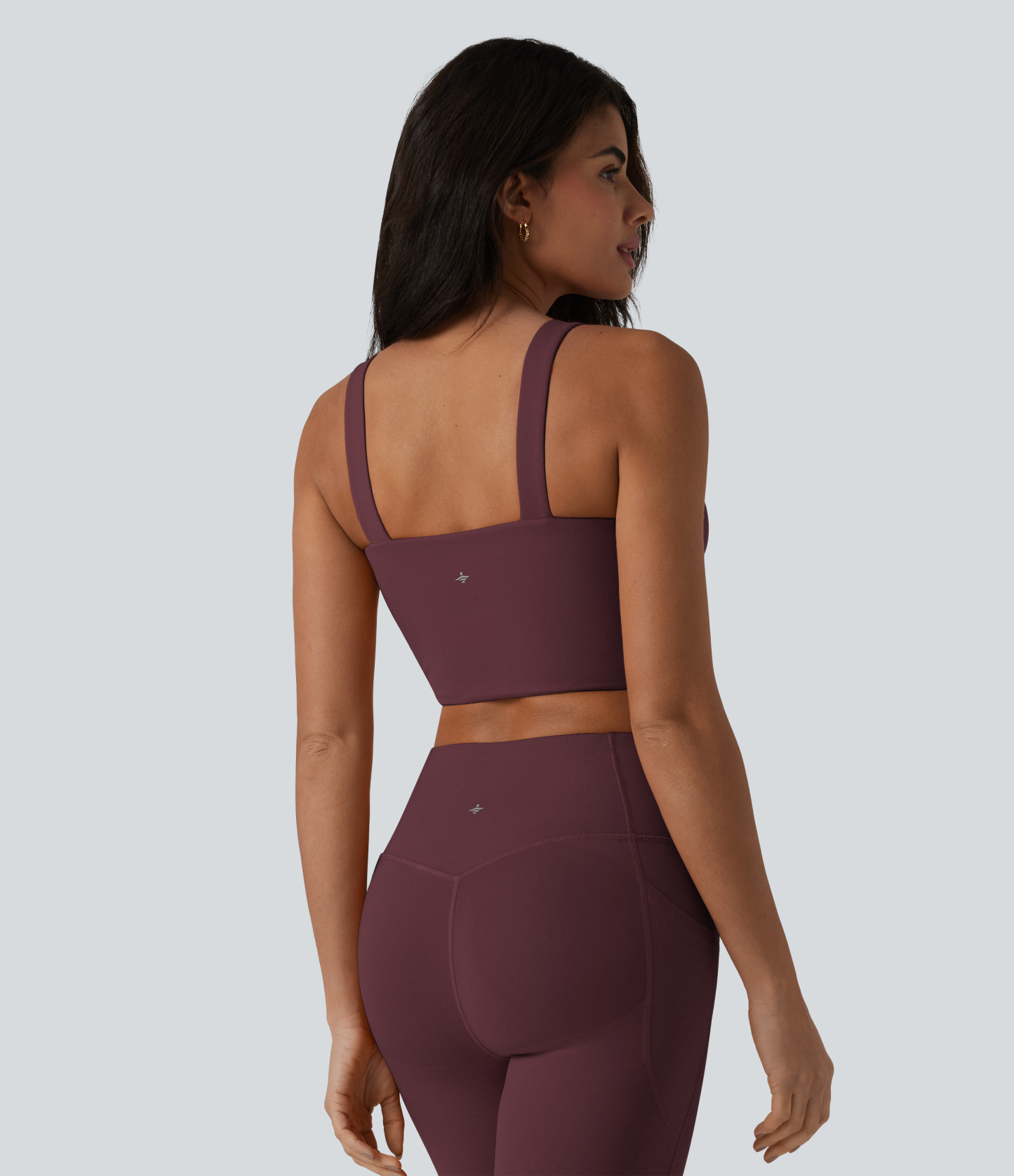 Low Support Push-Up Yoga Sports Bra D-F Cups