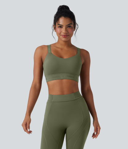 Medium Support Quick Dry Running Sports Bra