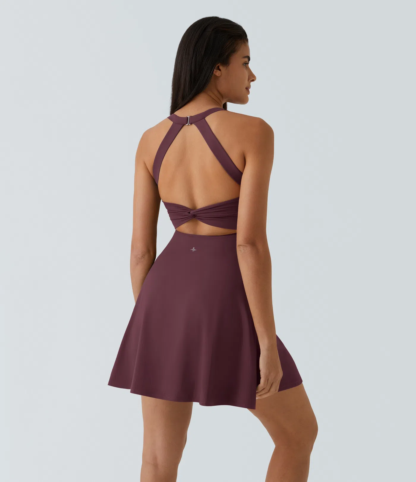 Lightweight Backless Kink Horn Low Support Dance Sports Dress-extended-easy To Put On And Take Off Version Of The A- C Cup