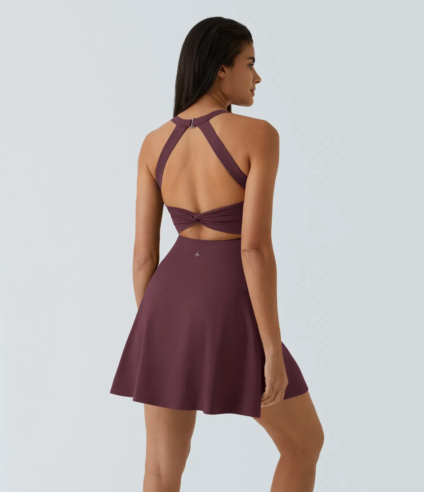 Lightweight Backless Kink Horn Low Support Dance Sports Dress-extended-easy To Put On And Take Off Version Of The A- C Cup
