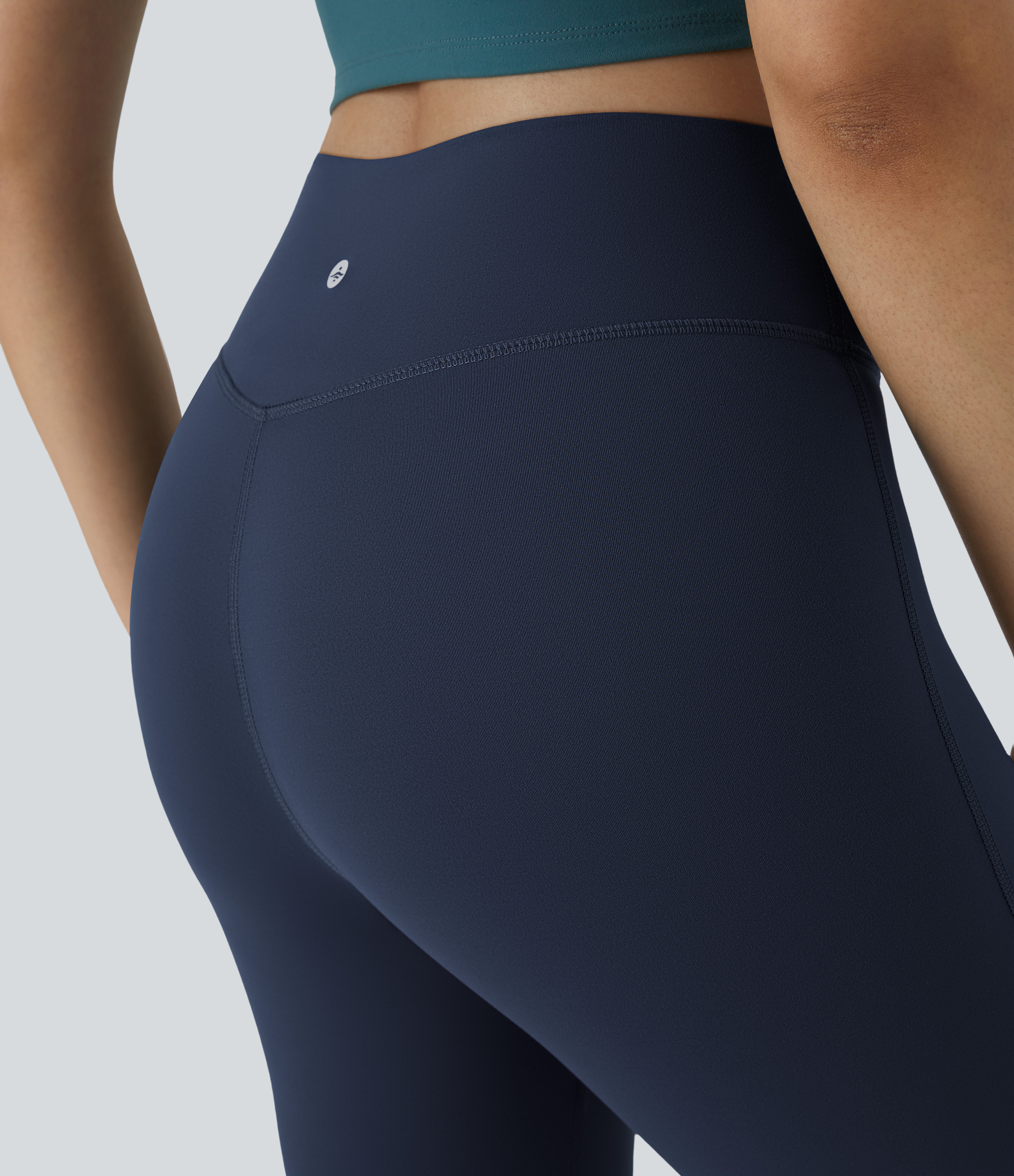DayStretch High Waisted Crossover Flare Yoga Leggings