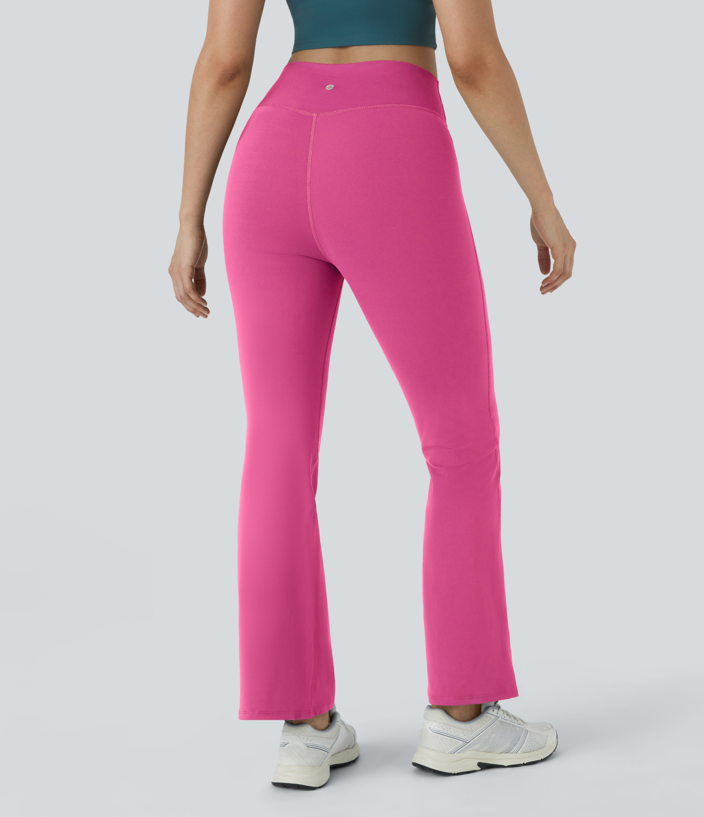 DayStretch High Waisted Crossover Flare Yoga Leggings