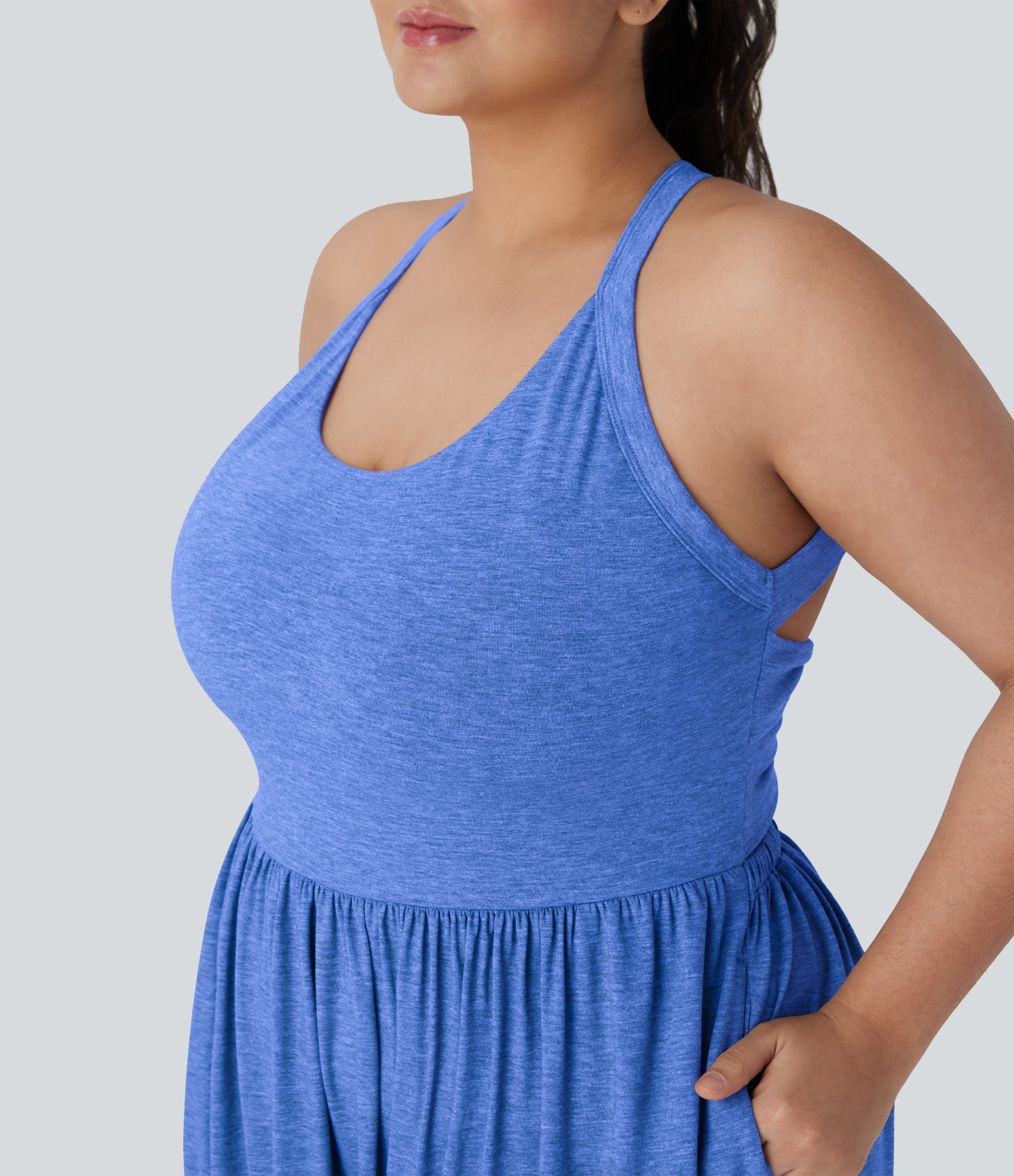 Harem Casual Plus Size Jumpsuit with Pocket-Easy Peezy Edition