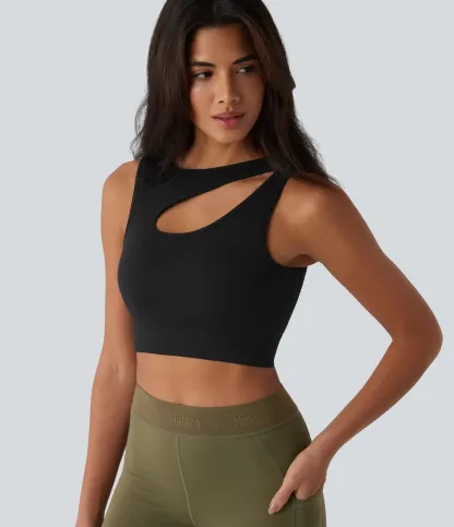 OneForm Seamless Smooth Opening Built-in Bra Yoga Vest