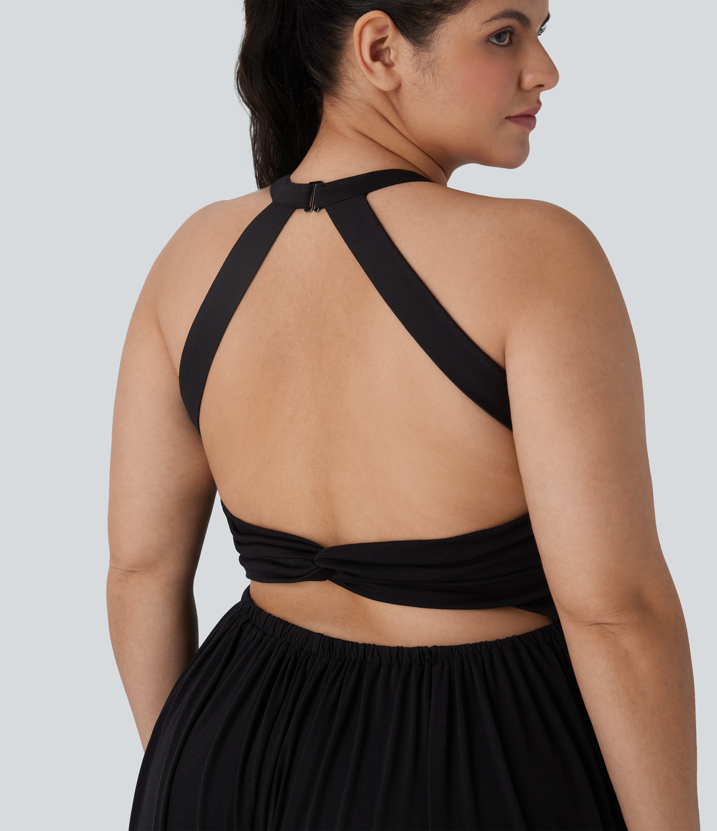 Harem Casual Plus Size Jumpsuit with Pocket-Easy Peezy Edition