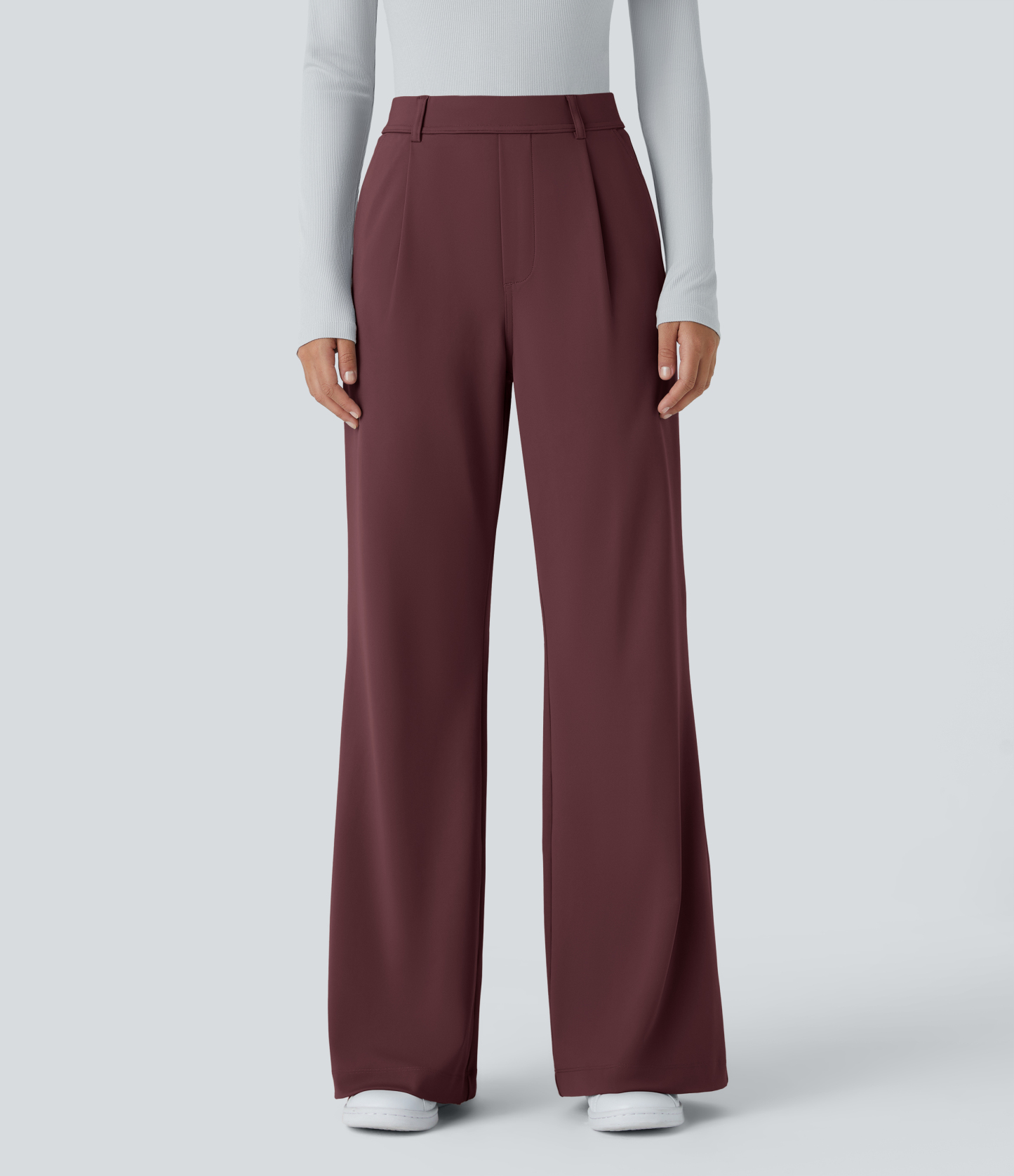 DayStretch High Waisted Pocket Work Flare Pants